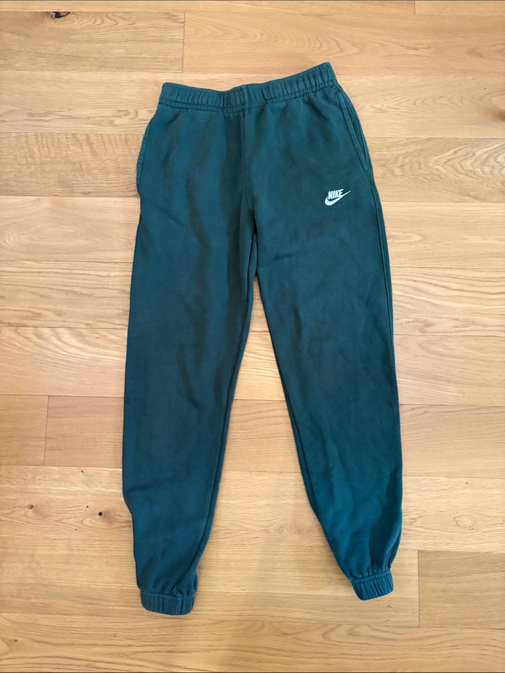 Nike Kids Dark Teal Fleece Joggers